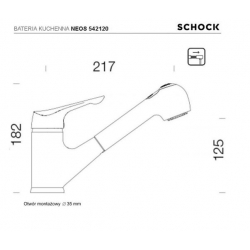 Bateria Schock NEOS 542120 CHROM